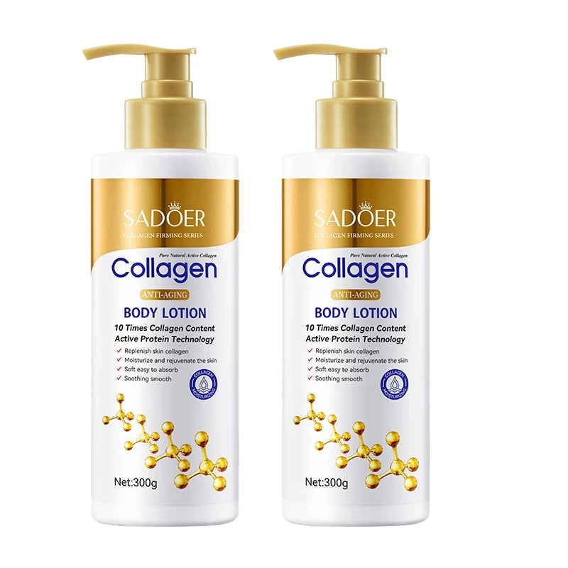 Collagen Firming Body Lotion, Anti-Aging Moisturizer for Dry Skin