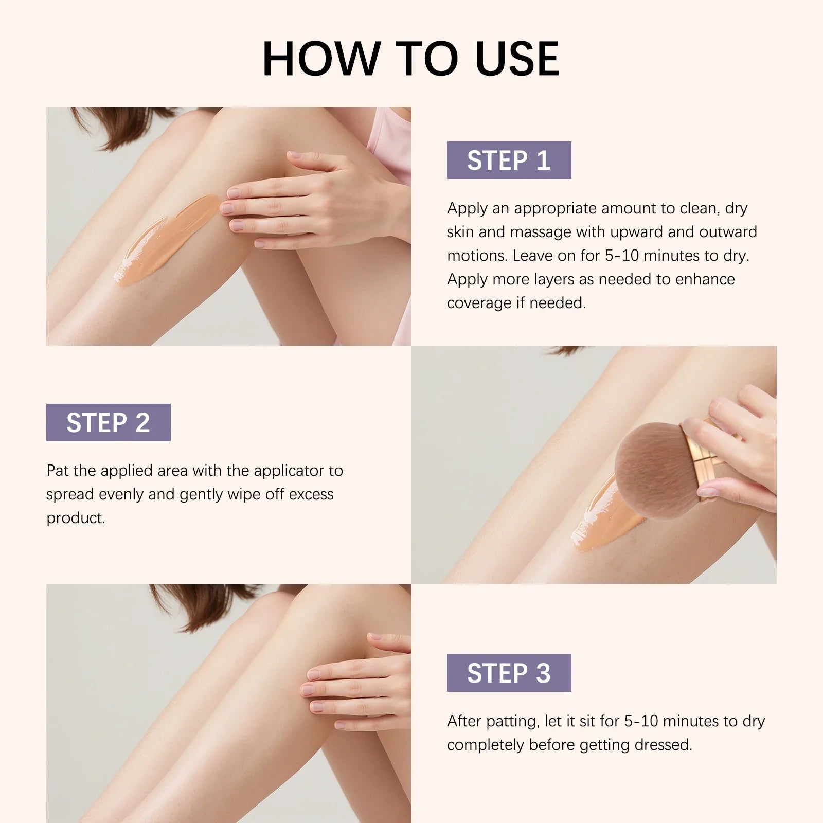 108ML Body Concealer& Brush Set Makeup High Coverage Cover Scars/Spots/Pores/ Long Lasting Waterproof Foundation for Face Body