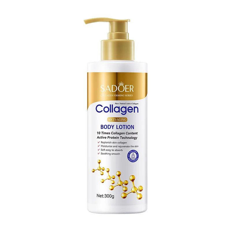 Collagen Firming Body Lotion, Anti-Aging Moisturizer for Dry Skin
