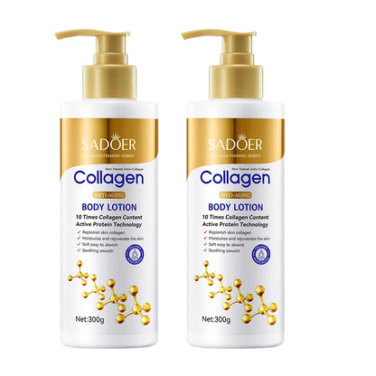 Collagen Firming Body Lotion, Anti-Aging Moisturizer for Dry Skin