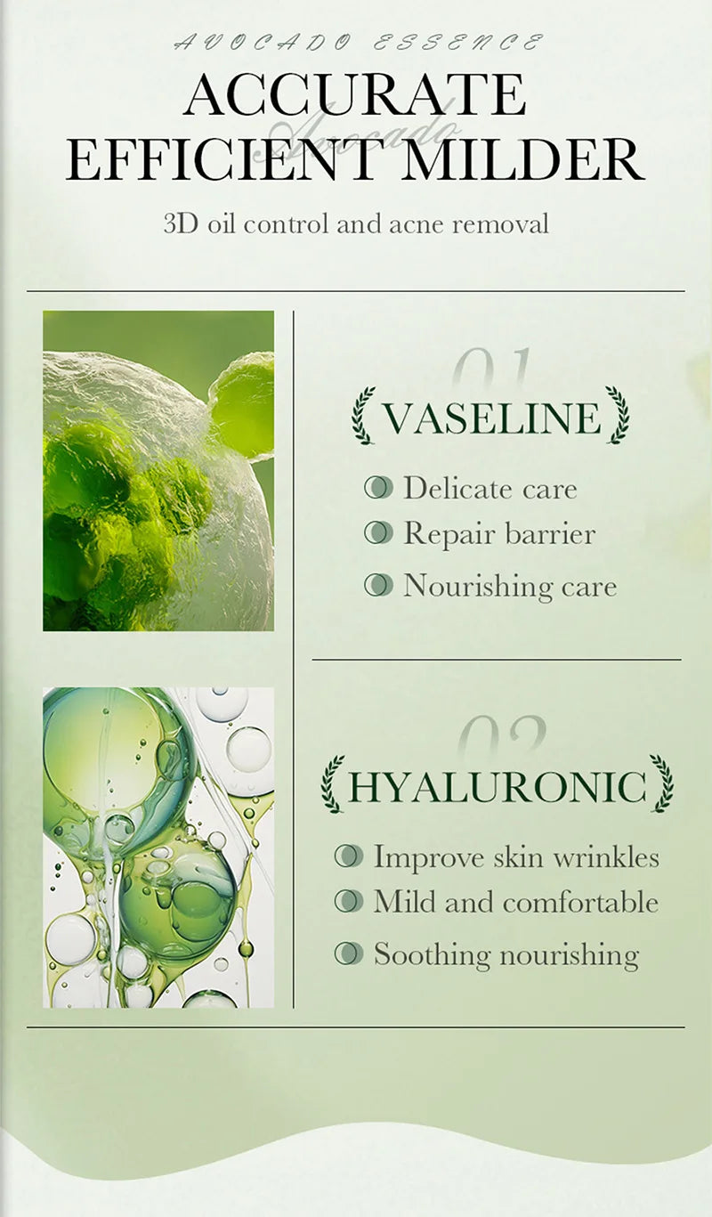 Avocado Anti-Wrinkle Skincare Set, 6-Piece Face &amp; Eye Cream Kit