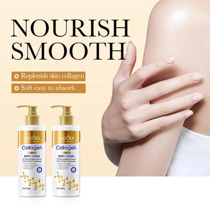 Collagen Firming Body Lotion, Anti-Aging Moisturizer for Dry Skin