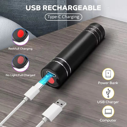 Red Light Therapy Lamp 660nm Red Light &amp; 850nm Infrared Lamp Therapy Torch with Timer Portable LED Small Torch Body Pain Relief