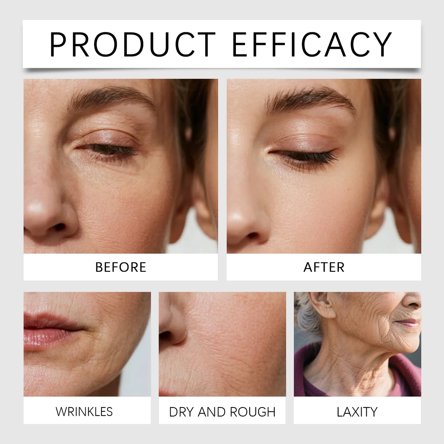 Retinol Anti-Aging Face Serum, Firming &amp; Wrinkle Reducing Treatment