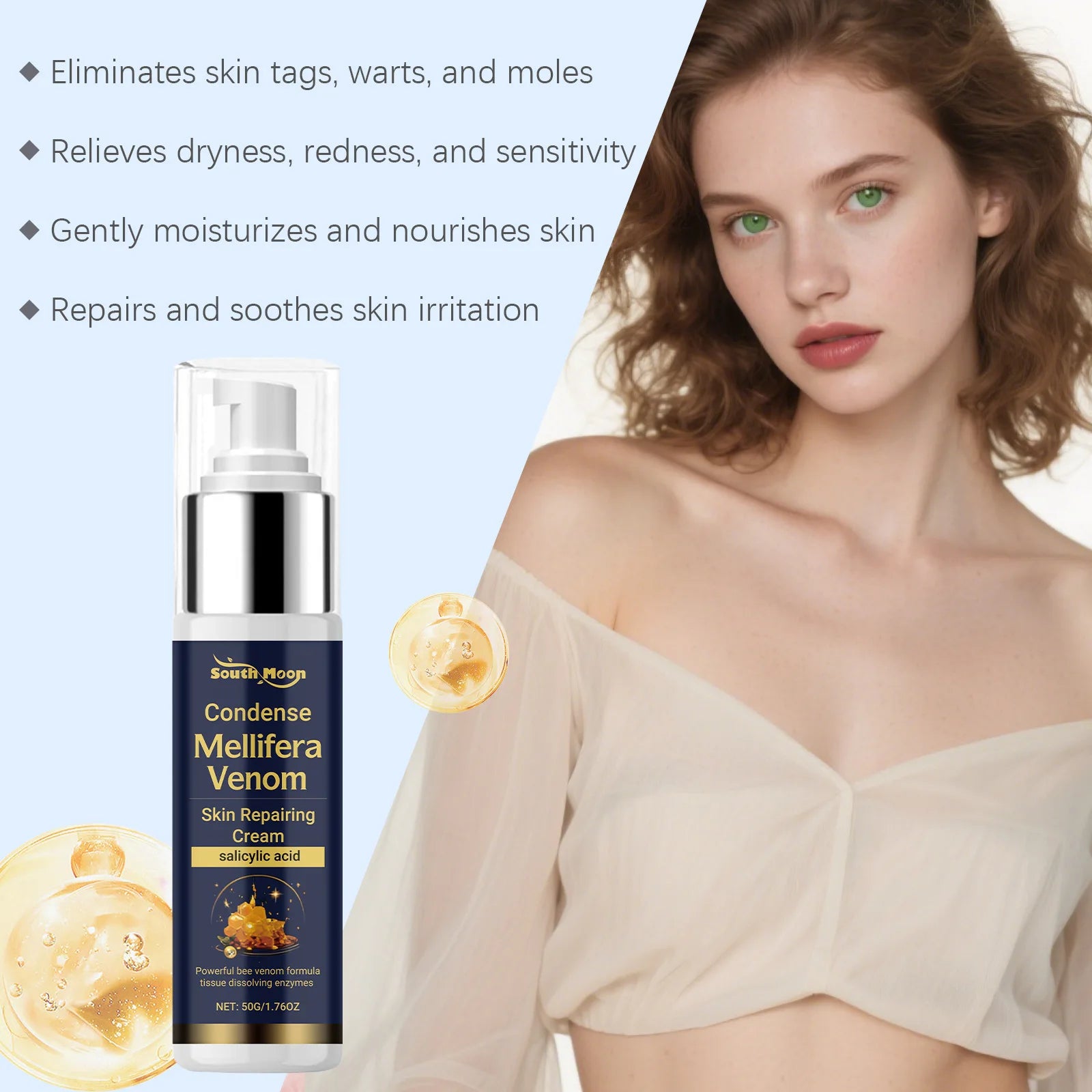 Moisturizing Body Cream, Gentle Smoothing &amp; Nourishing Skin Care
