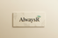 AlwaysR Logo - Cream Background